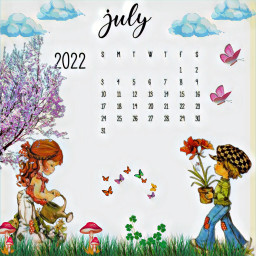 calendar julycalendar2022 calendario2022 julho2022 picsart freetoedit