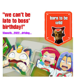meowth birthday animememes acatsukiradio pokemonmemes catguy88 wowsomecatguy88 nagisadolar creators equiperocket party freetoedit