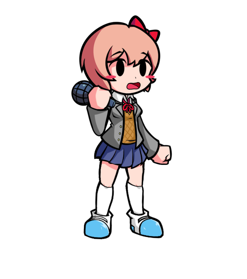 sayori sayoriddlc sticker by @rifai121202