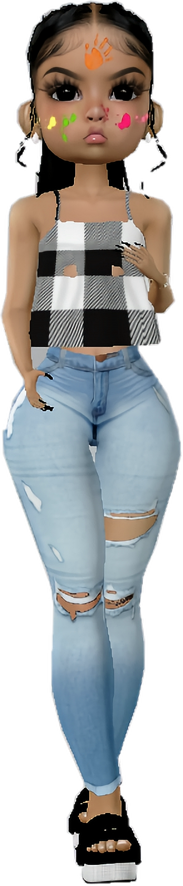 imvuavi imvu imvukidavi daughter sticker by yafavvaria