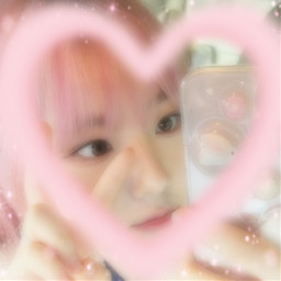 freetoedit chaehyun kepler pink cute kpop girlboss strawberry