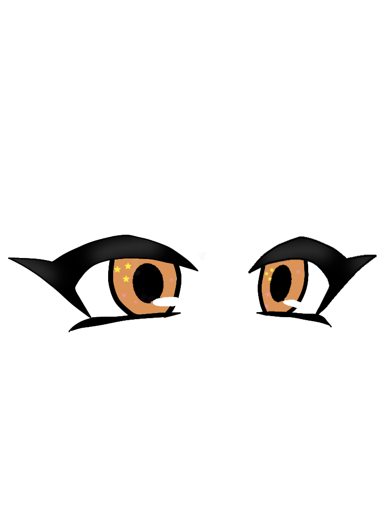 freetoedit ojos cara boca gacha sticker by @brocheta34