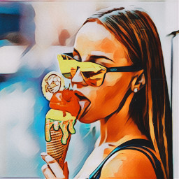 freetoedit icecream cone icecreamcone sunglasses girl tongue sunglassesgirl condividiresponsabilmente srcglittertears glittertears