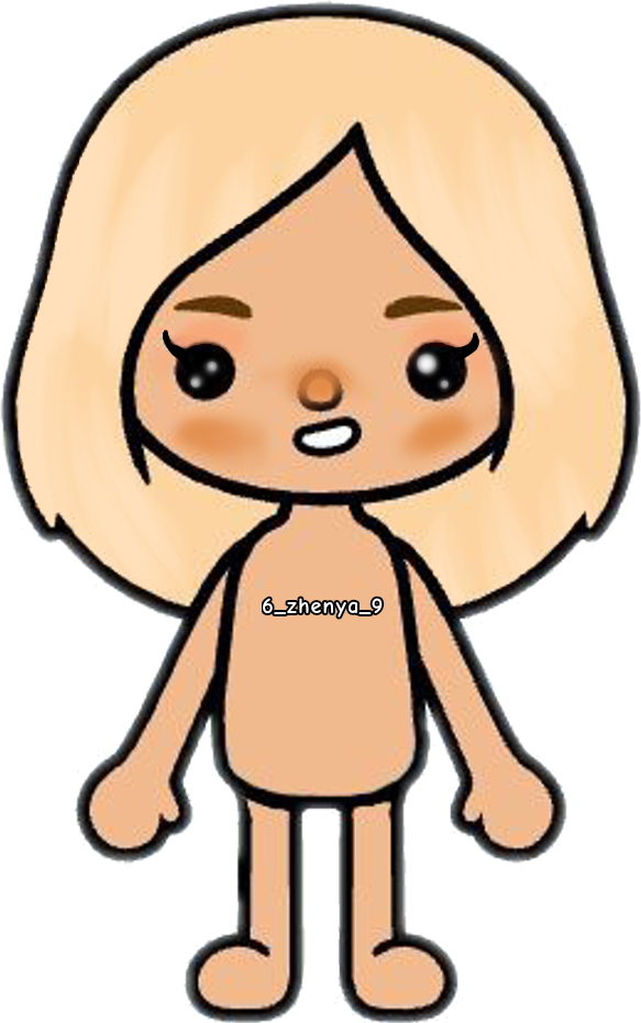 Как нарисовать волосы из тока бока