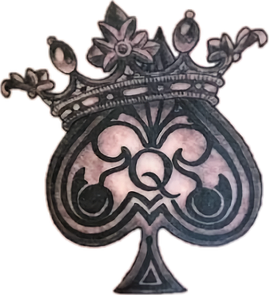 Queen Spades Queenofspades Sticker By Mrbrucewayne1