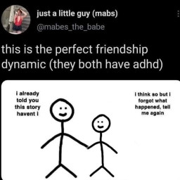 freetoedit friends besties forgetful adhd meme relatable funny silly vine lol iconicmoment adhdmoment