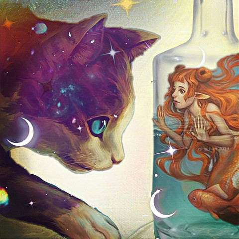 #cat,#mermaid,#freetoedit,#ircemptybottle,#emptybottle