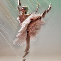 dancer ballerina ballet tutu refaction faneffect maskeffect freetoedit